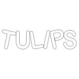 word tulips 001